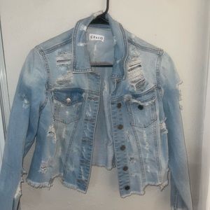 Ripped Jean jacket